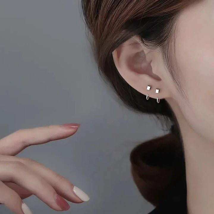 Levoire | Boucles D'Oreilles À Boutons Tendance
