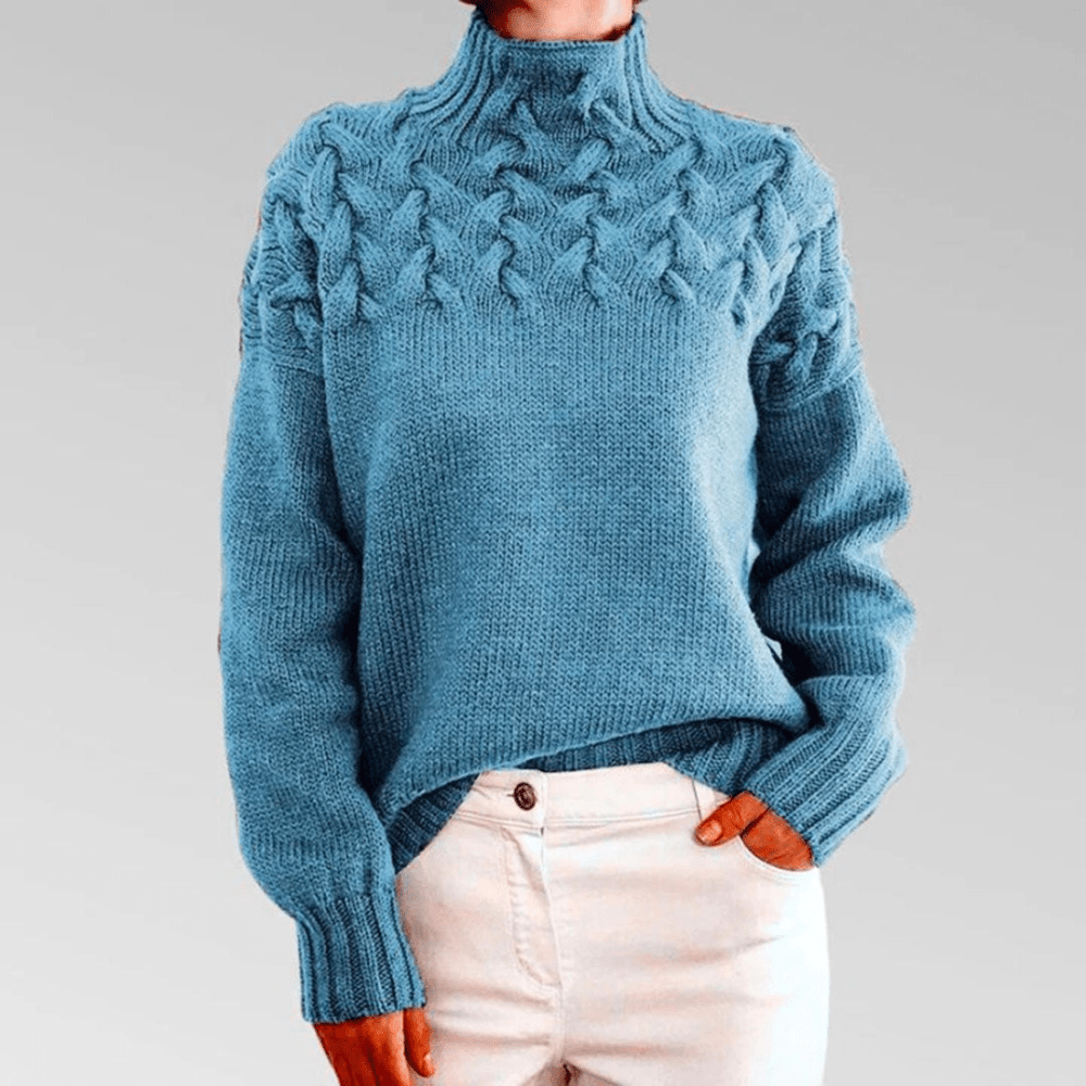 Levoire | Veste Femme Élégante Décontractée Tendance Bleu ciel