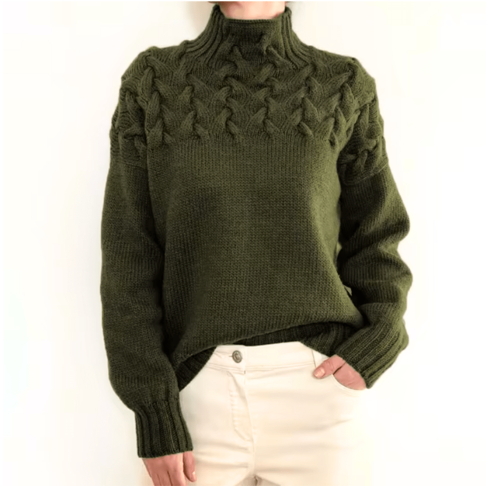 Levoire | Veste Femme Élégante Décontractée Tendance Vert foncé