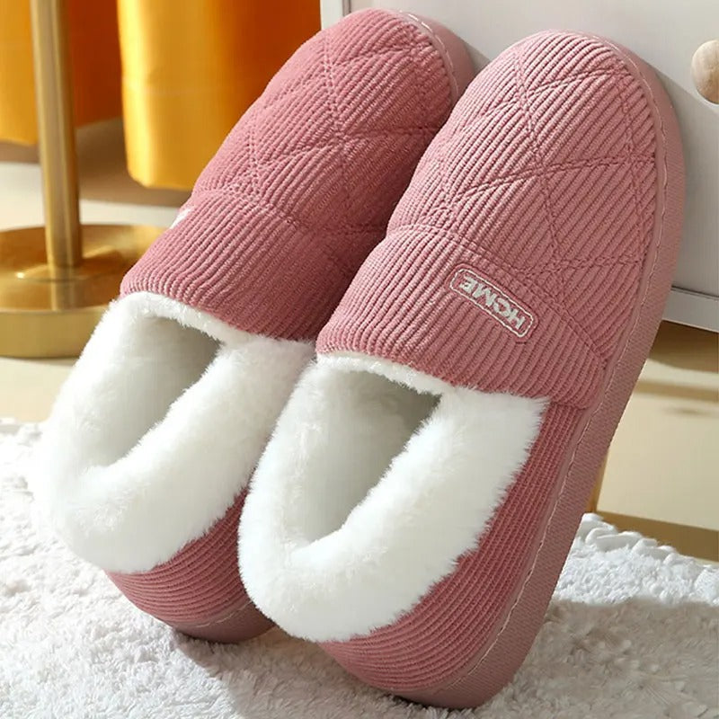 Levoire | Chaussons Pour Femmes Chauds Avec Doublure Épaisse・Compact Et Confortable