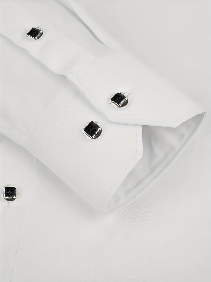 Levoire | Chemise De Base Pour Hommes À Manches Longues Et Coupe Ajustée