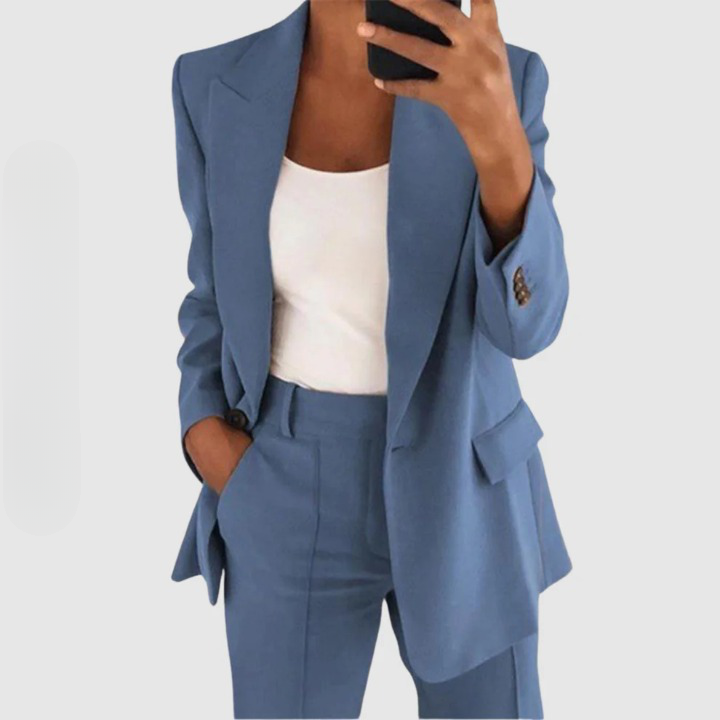 Levoire | Blazer Décontracté Bleu