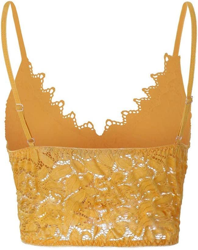 Levoire | Débardeur Crop En Dentelle Transparent