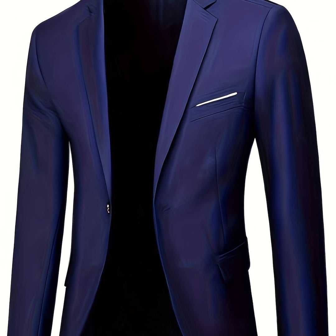 Levoire | Blazer Slim Fit En Tissu Délavé