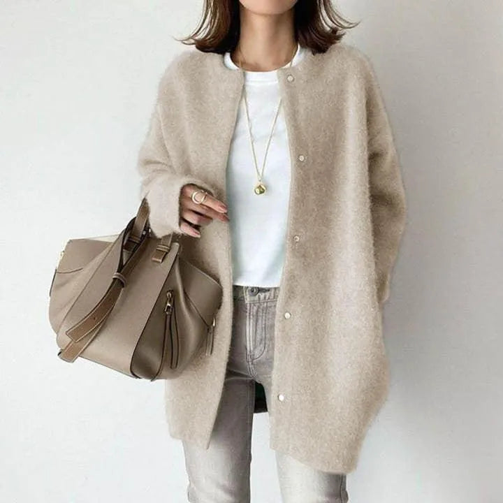 Levoire | Douillette en tricot Beige Abricot Tricots