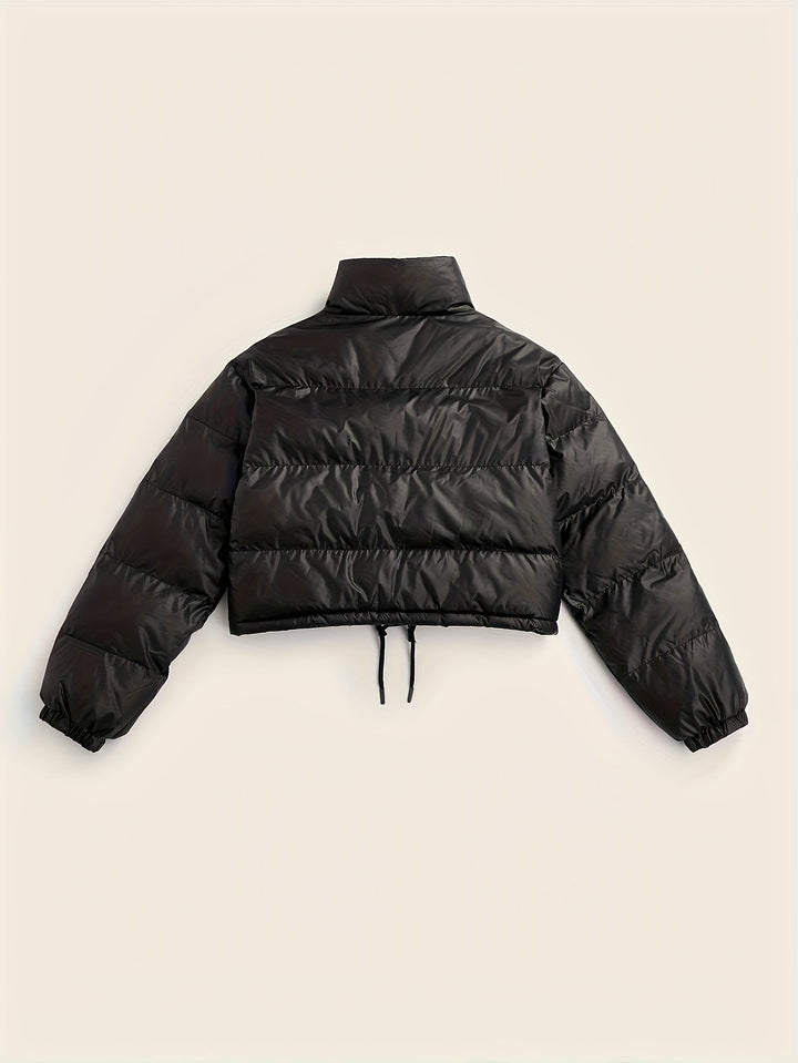 Levoire | Veste Puffer à Manches Longues Zippée avec Cordon