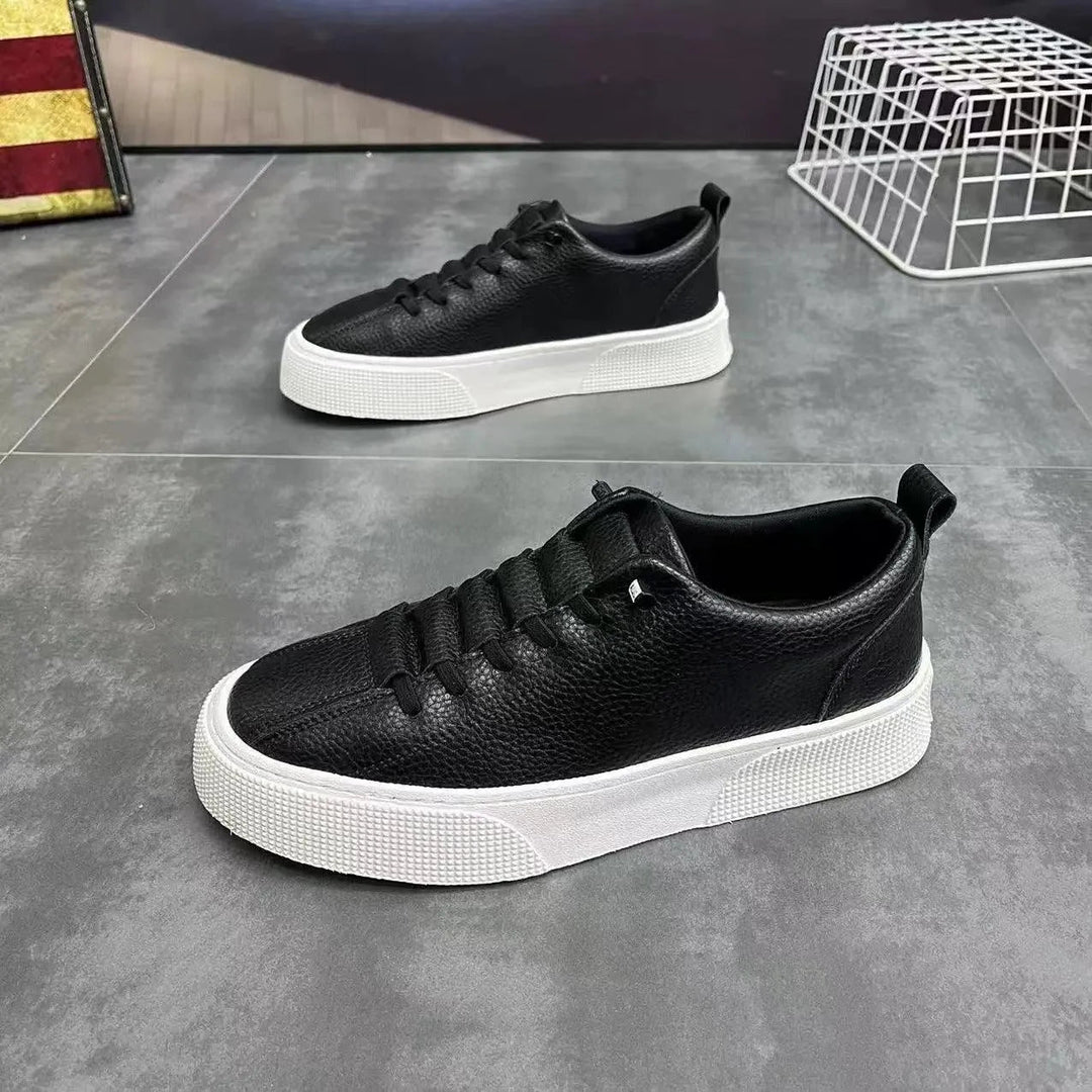 Levoire | Baskets basses pour hommes en simili cuir
