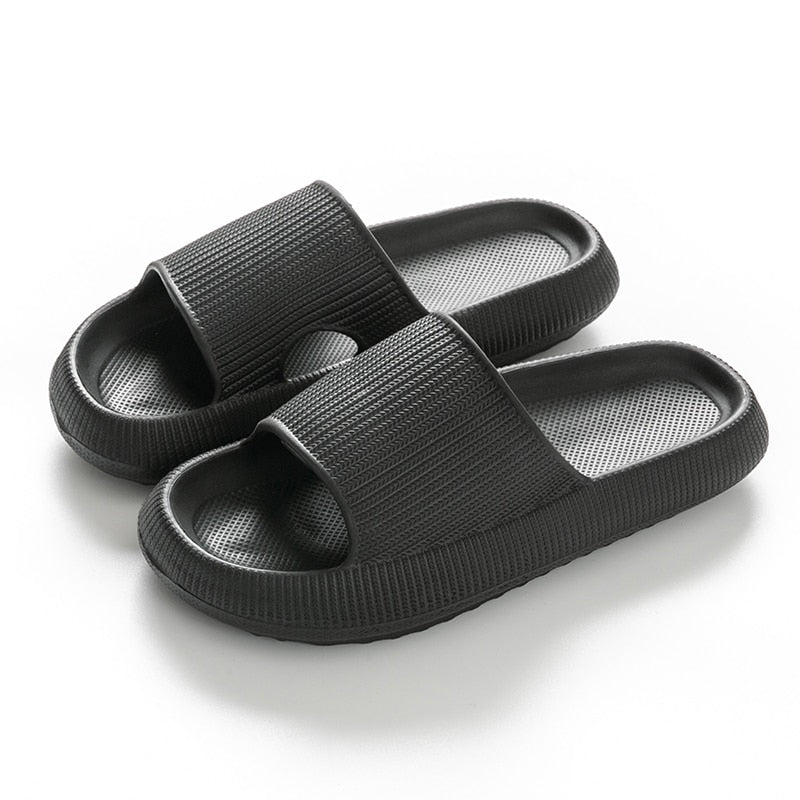 Levoire | Chaussons Nuageux Noir
