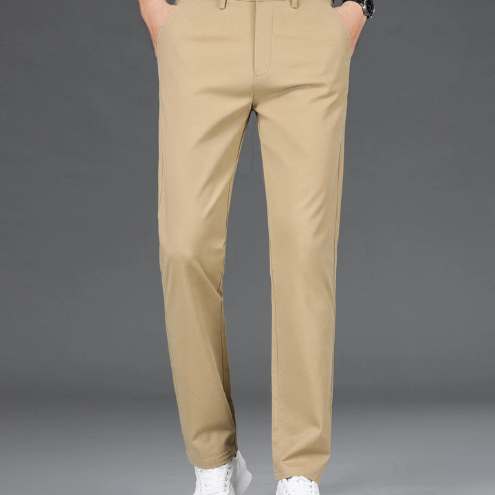 Levoire | Affaires Détendues Ajustement Étroite Pantalons Pour Hommes Avec Poches