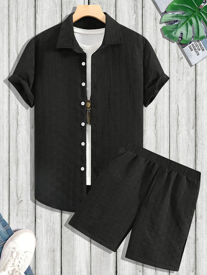 Levoire | Ensemble Pour Hommes 2 Pièces Noir