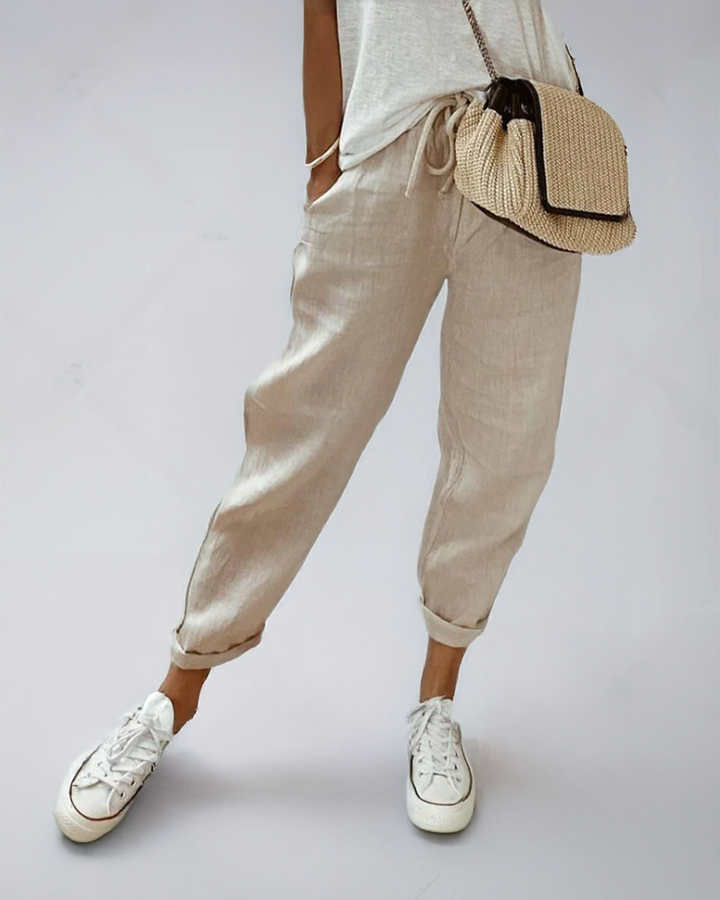 Levoire | Pantalon De Confort De Luxe Beige