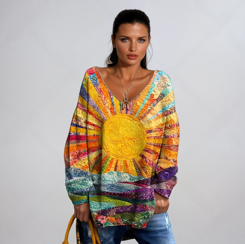 Levoire | Chemise Colorée Avec Une Expression Joyeuse