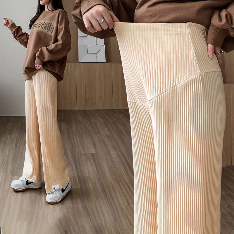 Levoire | Pantalons De Grossesse Confortables Beige
