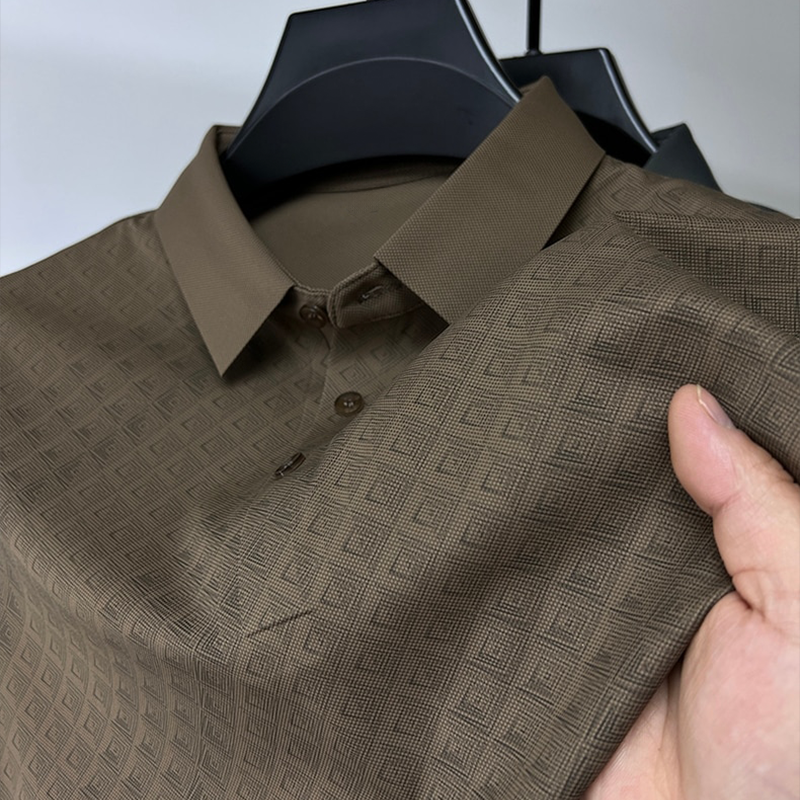 Levoire | Chemises polo confortables Noix brune
