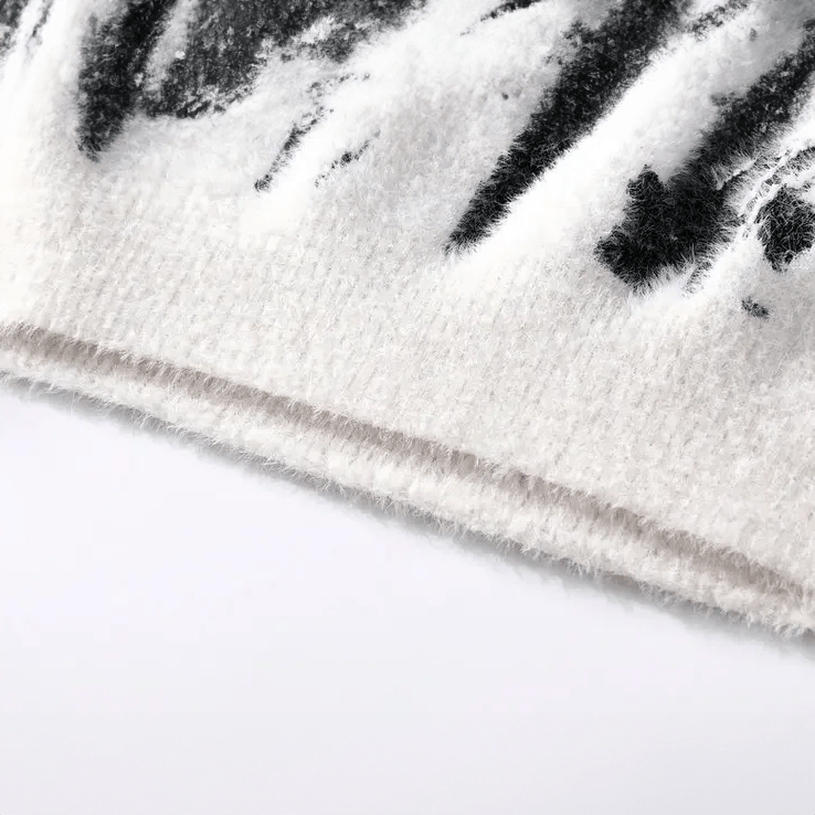 Levoire | Pull En Tricot Avec Imprimé