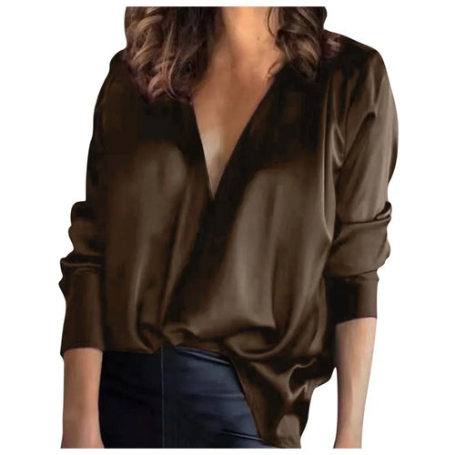 Levoire | Blouse À Col En V Pour Femmes