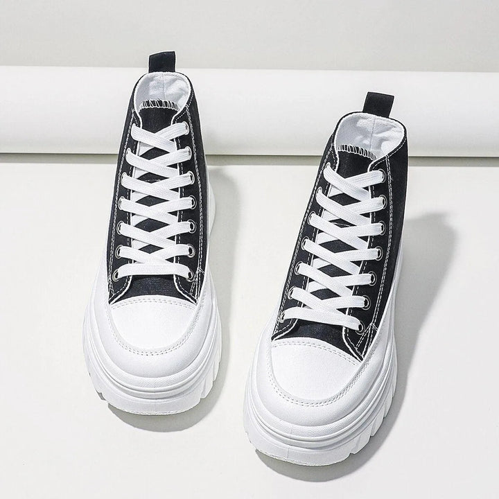 Levoire | Baskets en toile avec lacets
