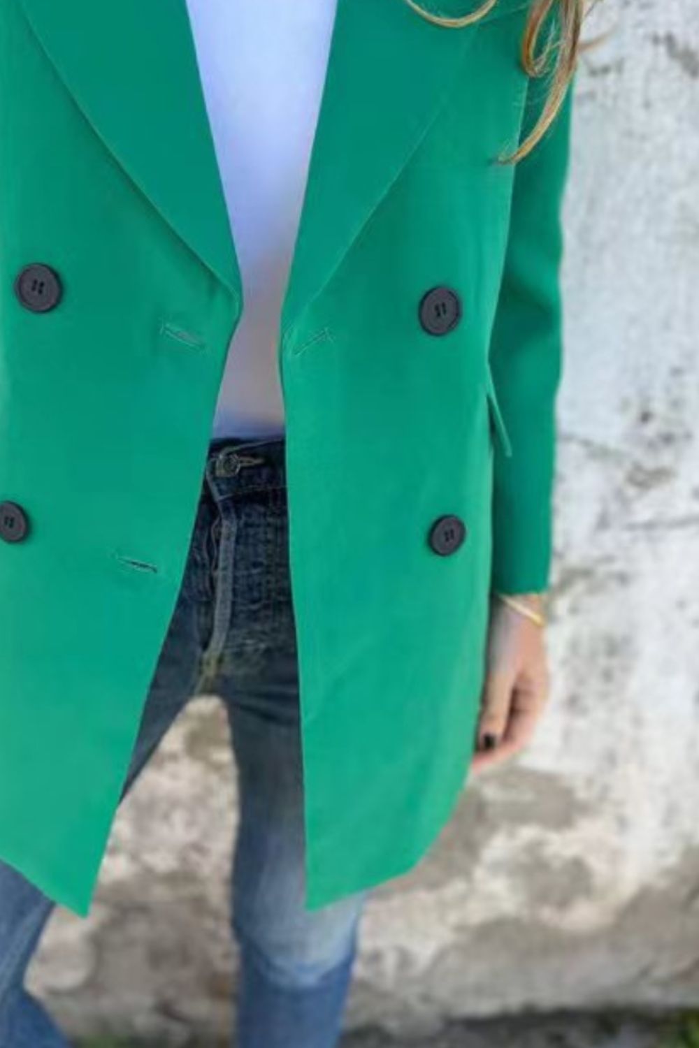 Levoire | Blazer À Col Classique À Manches Longues En Taille Entière
