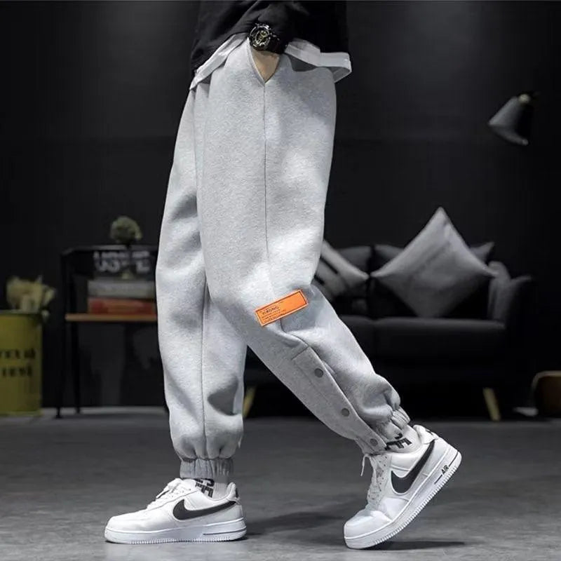 Levoire | Pantalon de loisirs doublé en velours Gris ordinaire