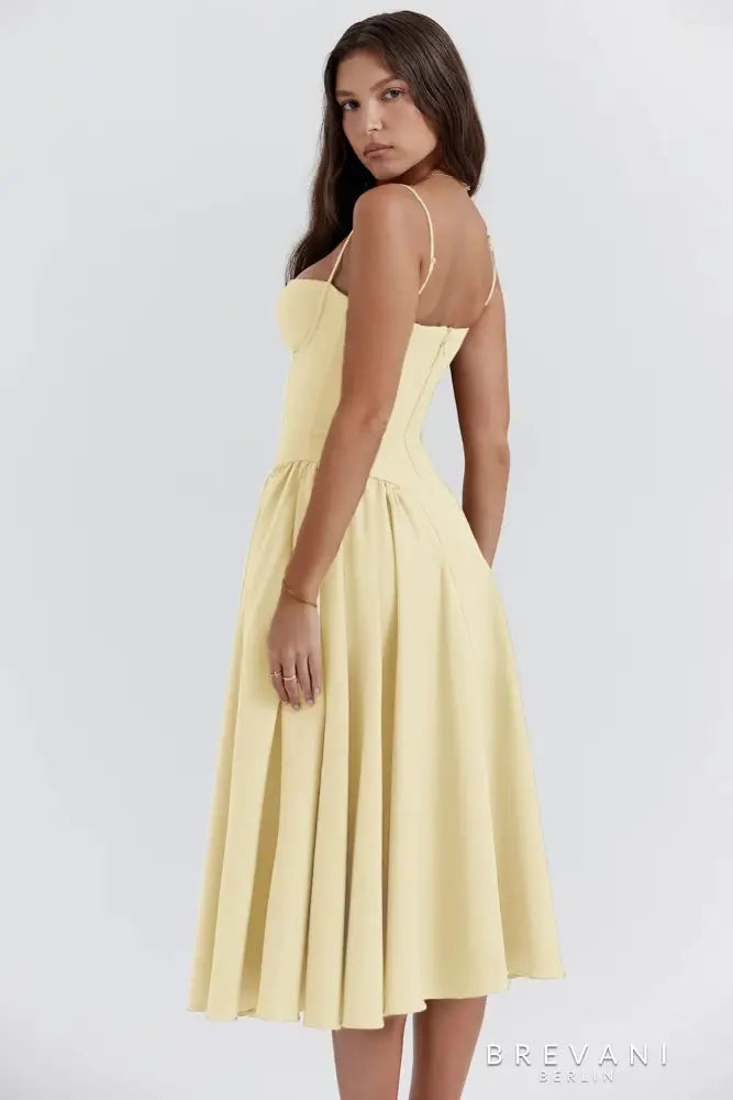 Levoire | Robe Sans Manches Avec Forme Corset