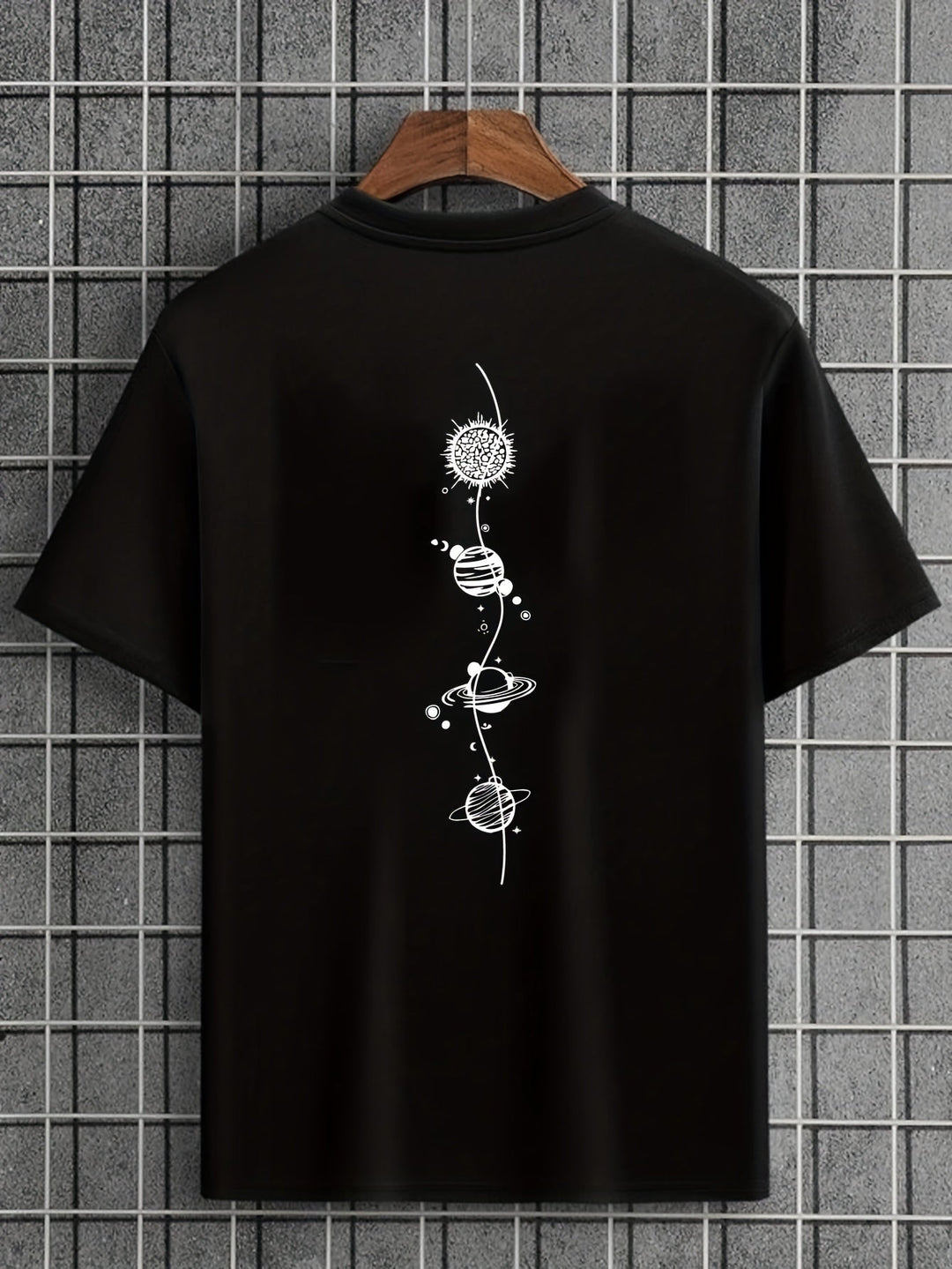 Levoire | Design De Graafine T-Shirt Pour Hommes Noir