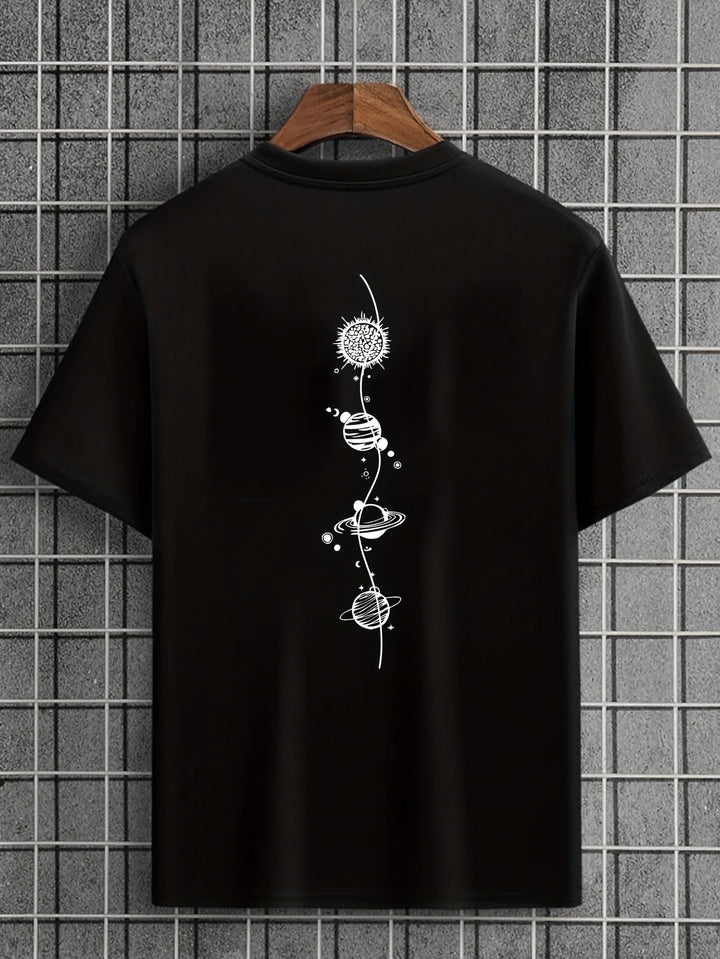 Levoire | Design De Graafine T-Shirt Pour Hommes Noir