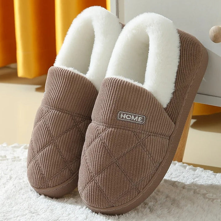 Levoire | Chaussons Pour Femmes Chauds Avec Doublure Épaisse・Compact Et Confortable 36-37 Stil-14