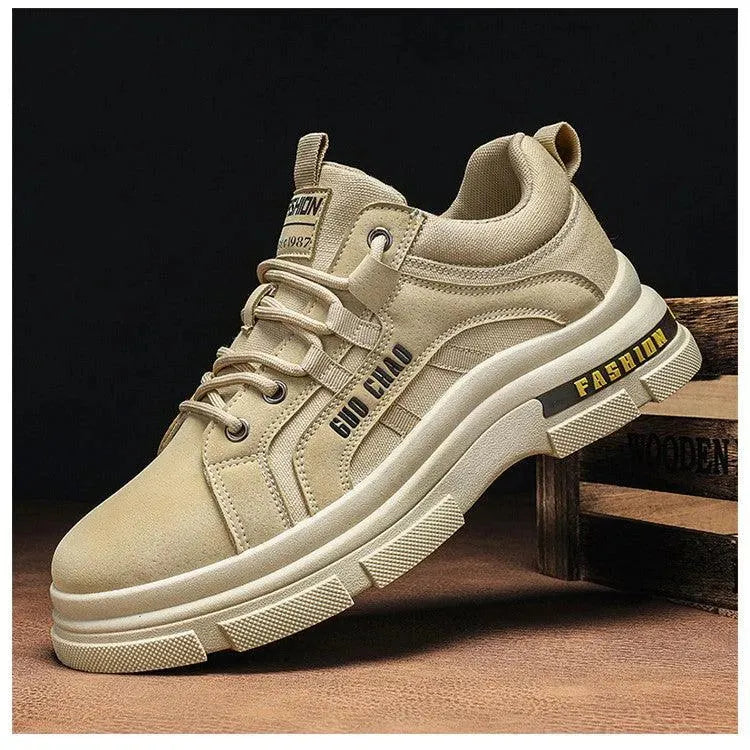 Levoire | Baskets en cuir pour hommes – Style urbain et confort maximal