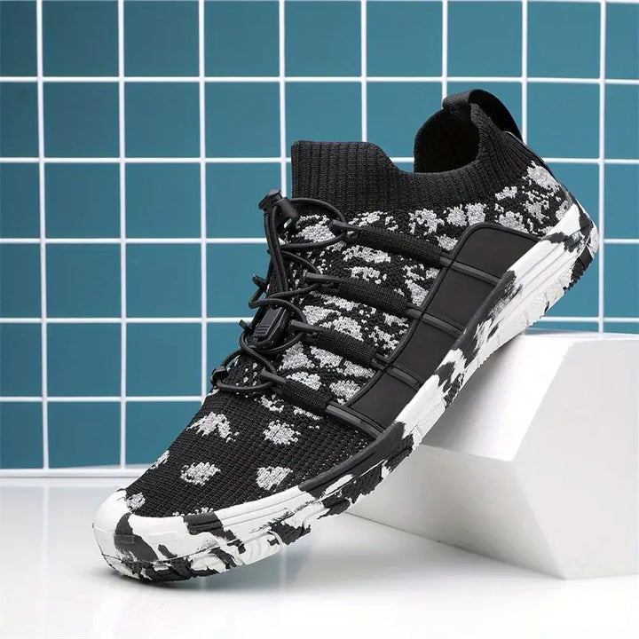 Levoire | Chaussures avec Confort Respirant et Semelle Antidérapante pour Tous les Jours Noir