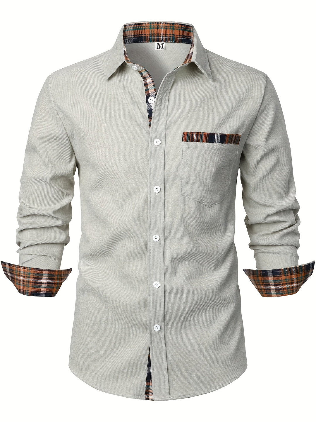 Levoire | Chemise Pour Homme À Encolure Carrée Beige