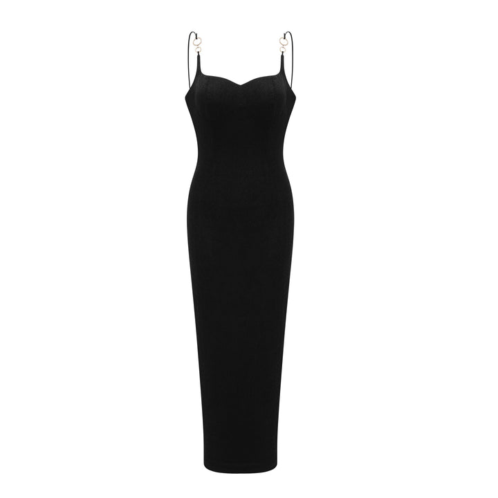 Levoire | Robe Midi Bustier Noire
