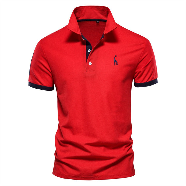 Levoire | Polo élégant pour homme moderne Rouge Noir
