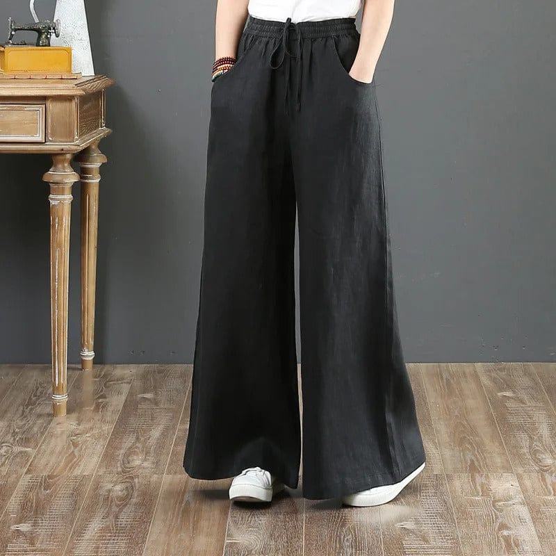 Levoire | Pantalons À Vapeur Pour Femmes Noir