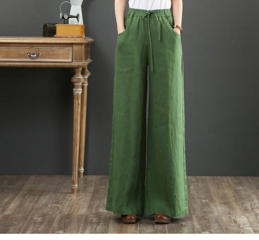 Levoire | Pantalons À Vapeur Pour Femmes Vert