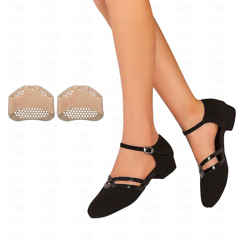 Avriane | Chaussures de danse modernes pour femmes - Noir - Cuir suédé de haute qualité
