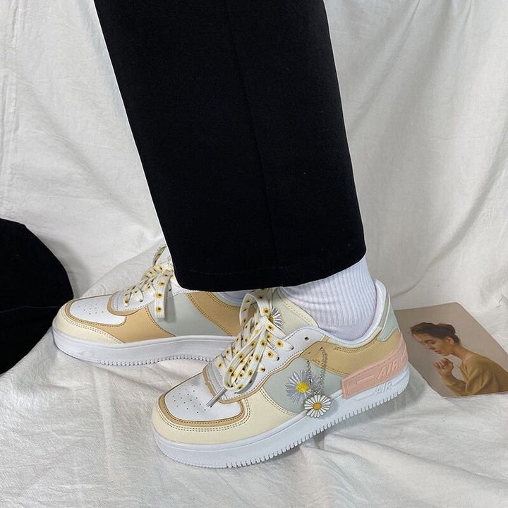 Levoire | Casual Anti-Slip Floral Print Ankle Shoes
