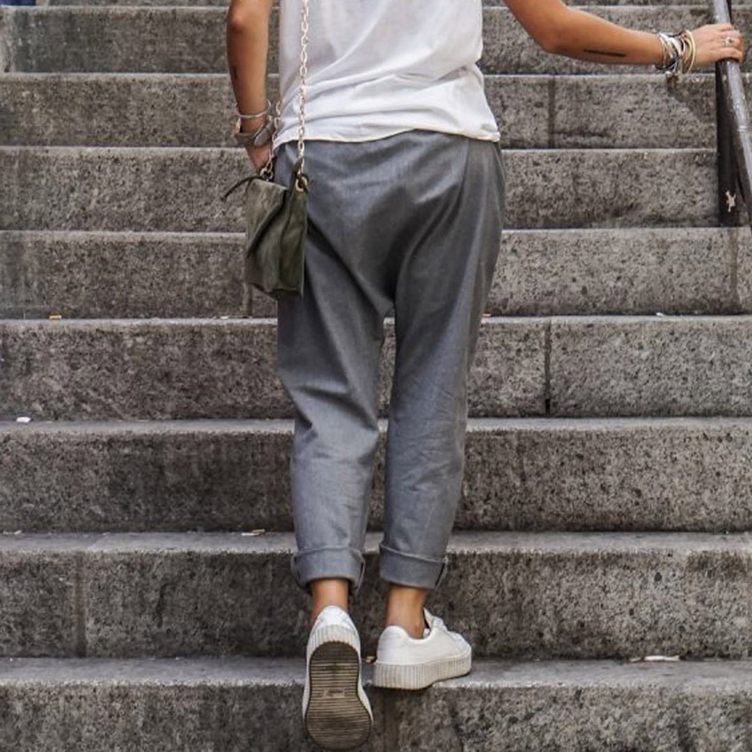Levoire | Pantalon En Lin Stylé