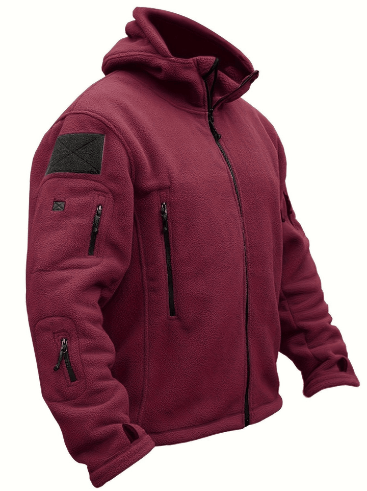 Levoire | Veste en polaire coupe-vent pour hommes avec capuche Pull à capuche pour hommes