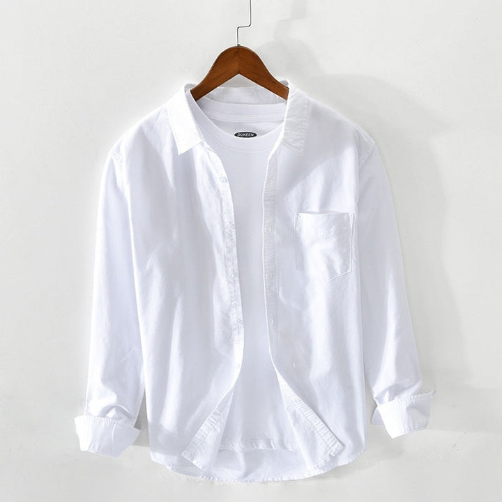 Levoire | Chemise Oxford Pour Hommes En Coton Respirant Classique, Polyvalente Et Confortable