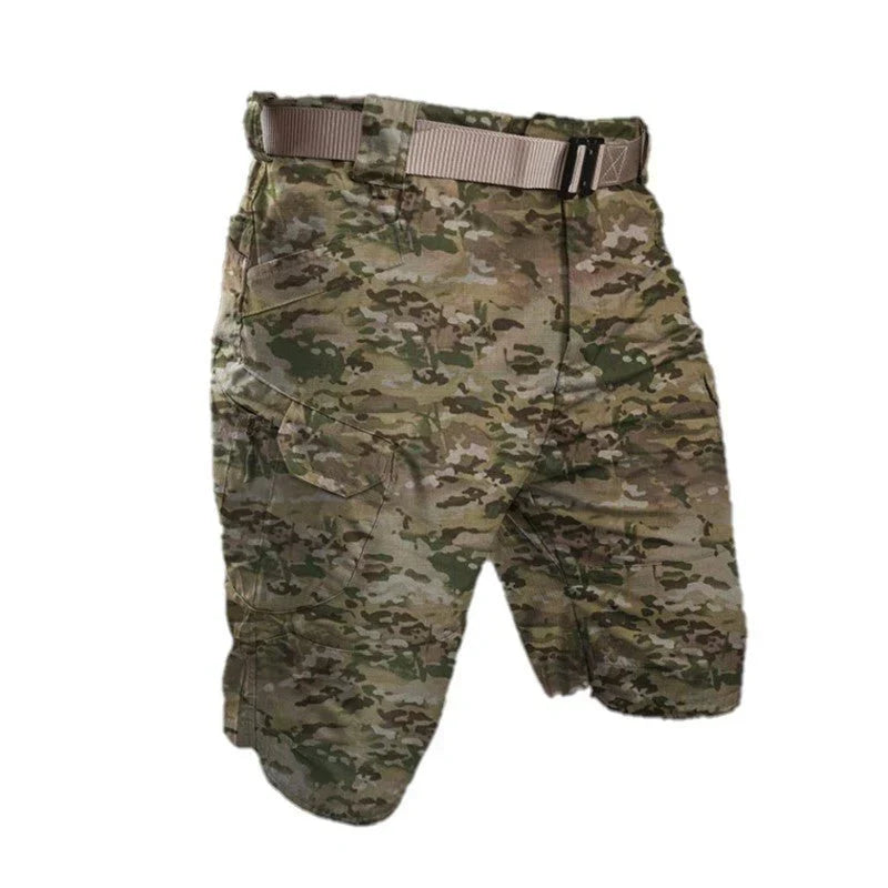 Levoire | Shorts Cargo Tactiques Pour Hommes Camouflage Brun