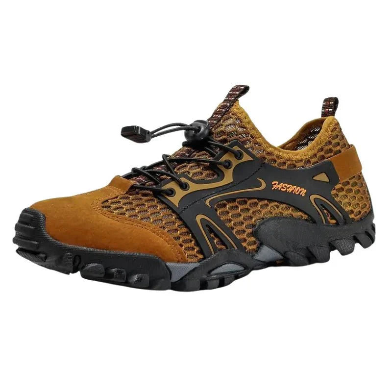 Levoire | Confort Chaussures de Sport pour Hommes Braun