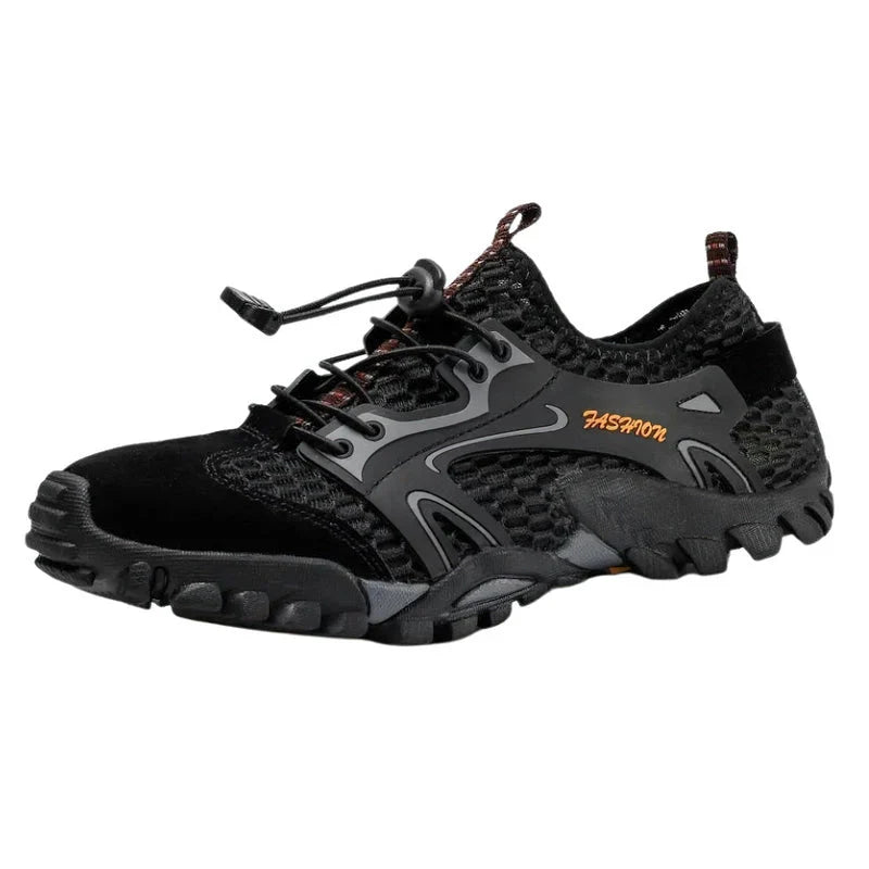 Levoire | Confort Chaussures de Sport pour Hommes Noir