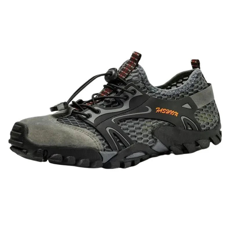Levoire | Confort Chaussures de Sport pour Hommes Gris