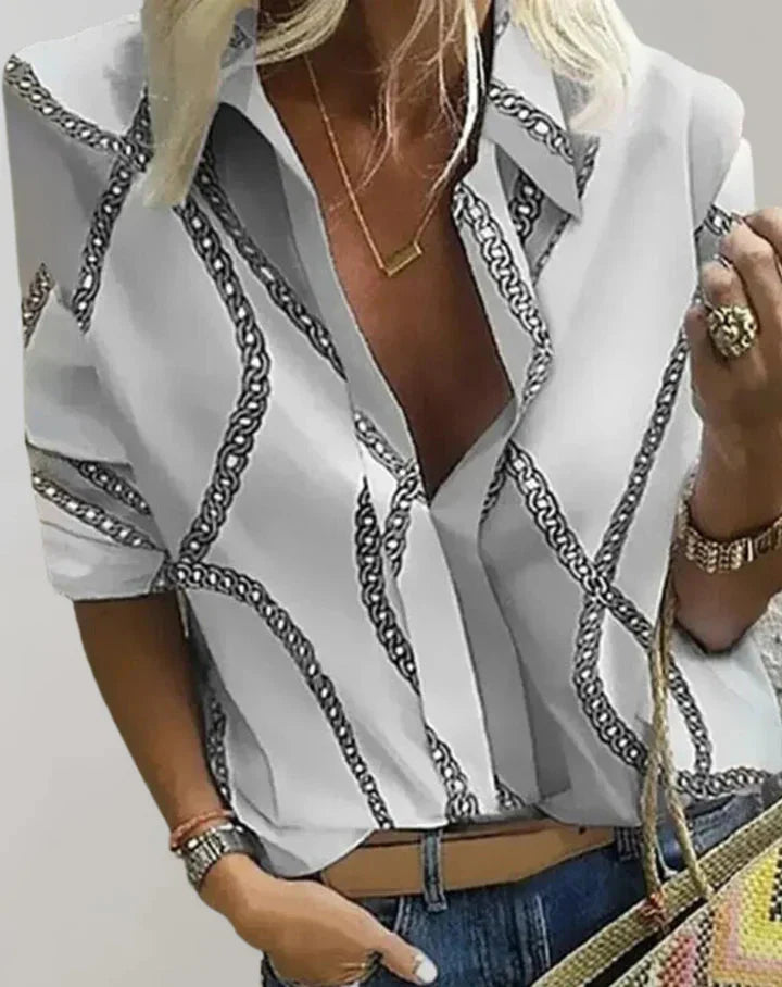 Levoire | Blouse À Manches Longues Pour Chaque Occasion Gris