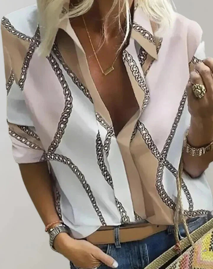 Levoire | Blouse À Manches Longues Pour Chaque Occasion Café