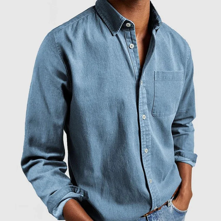 Levoire | Chemise Décontractée Bleu clair
