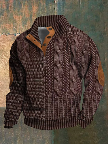 Levoire | Rento pull-over avec des boutons élégants