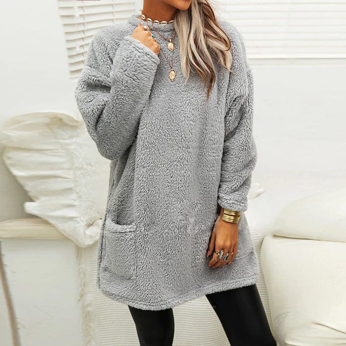 Levoire | Plus Chaud, Pull Douillet Gris