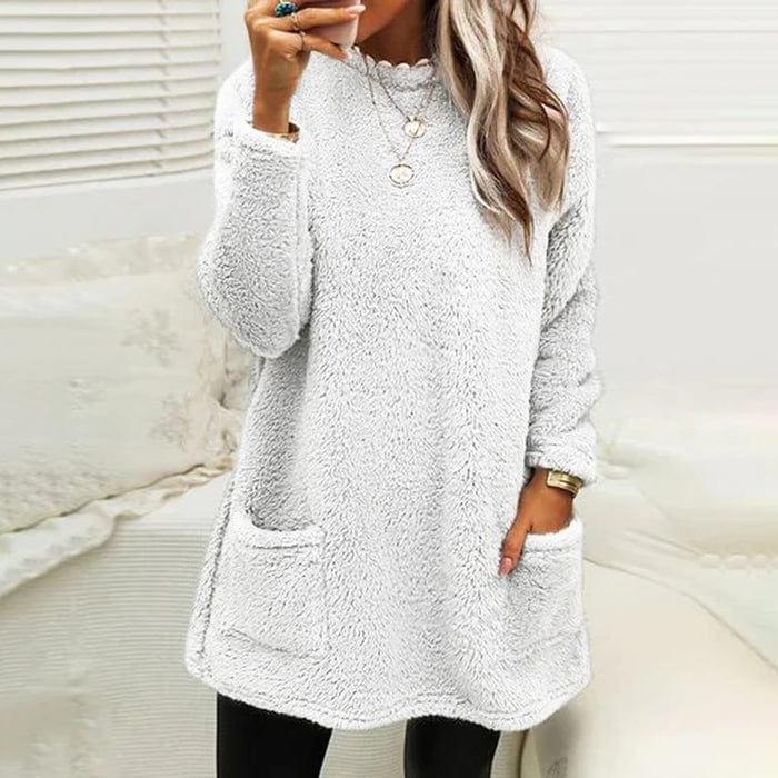 Levoire | Plus Chaud, Pull Douillet Blanc