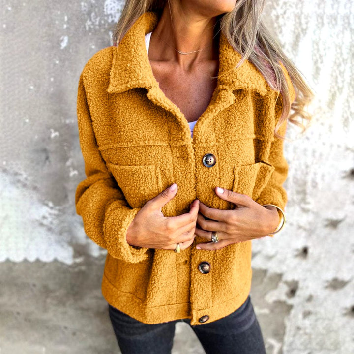 Levoire | Veste Décontractée Pour Femmes Jaune